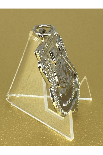 หลวงปู่ทวดเหรียญเสมาชุบนิเกิ้ล No. 114