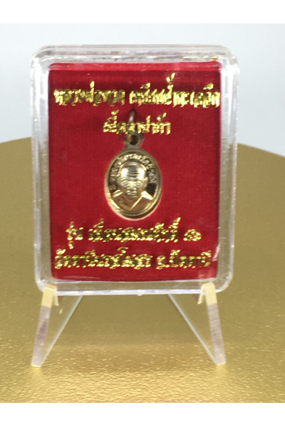 Luang Pu Thuat BE 2556 (2013) Ecclesiastical Promotion Edition, Wat Taninorasamosorn Pattani, Alpaca Alloy – Blessed for Protection, Career Advancement and Authority Success No. 29