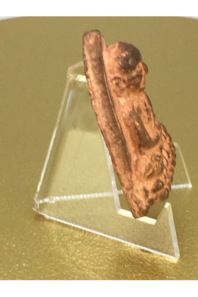 หลวงปู่ทวดปี 2553 (2010) รุ่นแซยิด 82 ปี ที่ระลึกฉลองอายุ 82 พ่อท่านบุญให้ ปทุโม หรือ พระครูพิศาลวิหารวัตร วัดท่าม่วง นครศรีธรรมราช  15 สิงหาคม 2553 ปลุกเสกโดย พ่อท่านพล วัดนาประดู่ ปัตตานี ศิษย์หลวงปู่ทวดรุ่น 3 No. 32